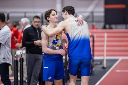 Jayhawks Strong on Day One of the Big 12 Indoor Championship Image