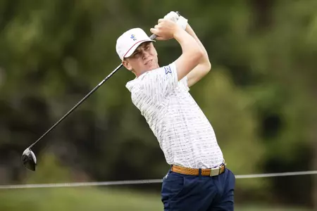 King in First, Jayhawks Post Strong Opening Day at Gopher Invitational Image