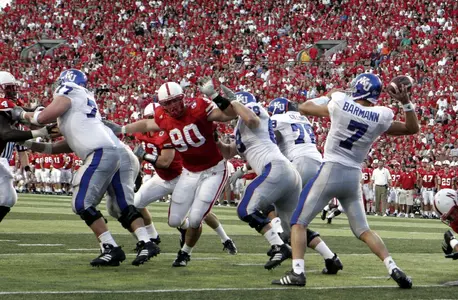 No. 21 Huskers Outlast Jayhawks Image