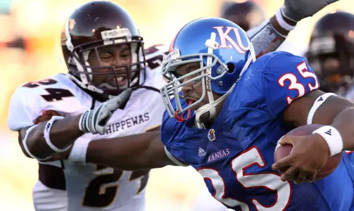 Kansas Rolls Over Central Michigan 52-7 In Season Opener Image