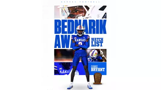 KU’s Cobee Bryant Named to Chuck Bednarik Award Watch List Image