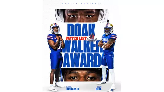 Devin Neal, Daniel Hishaw Jr. Chosen as Doak Walker Award Candidates Image