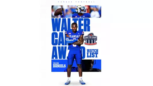 Jalon Daniels on Walter Camp Player of the Year Watch List Image