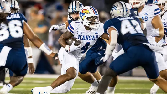 Jayhawks Improve to 3-0 with 31-24 Victory at Nevada Image