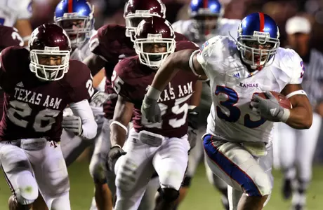 Eight Straight for Jayhawks after 19-11 win at Texas A&M Image