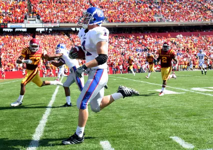 Kansas Opens Big 12 With Third-Largest Come-From-Behind Win At Iowa State Image