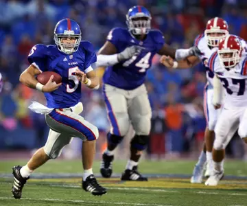 Reesing and "D" Lead No. 14 Kansas to 29-0 Win Against Louisiana Tech Image