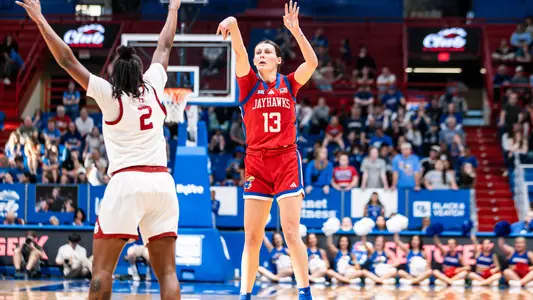 Kansas Collects Senior Night Victory over No. 20 Oklahoma Image