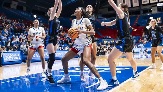 Jackson Stars as Jayhawks Defeat BYU Image