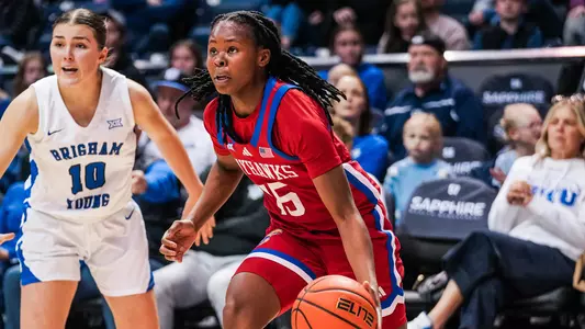 Jayhawks Victorious in First Trip to BYU, Earn Fifth-Straight Win Image