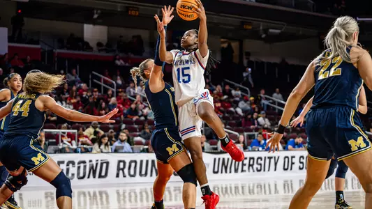Jayhawks Outlast Wolverines to Advance in NCAA Tournament Image