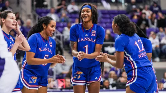 Kansas Claims First Conference Road Win at TCU Image