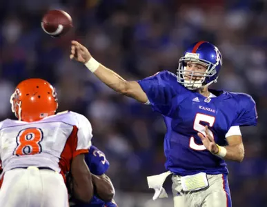 Reesing, Jayhawks Down Sam Houston State, 38-14 Image