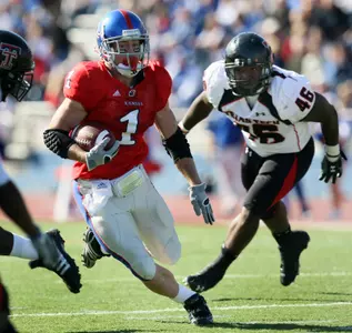 No. 6 Texas Tech Defeats No. 18 Kansas 63-21 Image