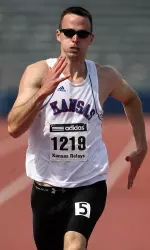 Kratovil Leads KU on First Day of Relays Image
