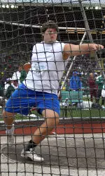 Mason Finley Captures Second Place In Discus At 2010 NCAA Outdoor Championships Image