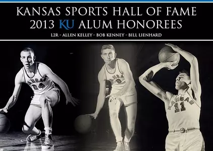 Kansas Men’s Basketball Trio Inducted into Kansas Sports Hall of Fame Image