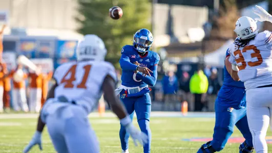 Jayhawks Downed by Longhorns on Senior Day Image
