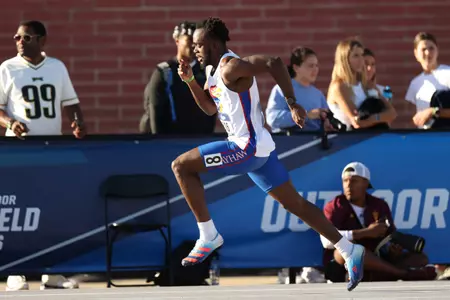 Kansas Men Compete on Day 3 of NCAA West Prelims Image