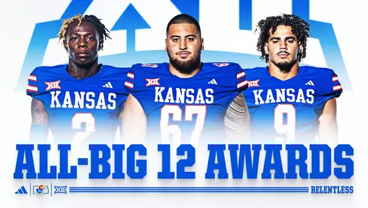 Kansas Football Has 11 Honored on All-Big 12 Teams Image