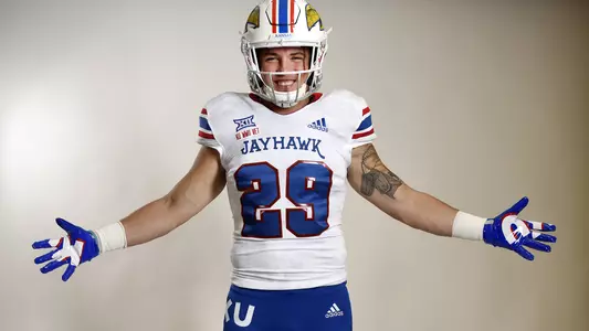 Kansas honors WWII veterans with alternate uniforms at Salute to Service game Nov. 3 Image