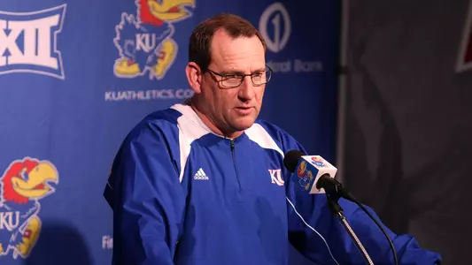 Beaty talks spring football at press conference Image