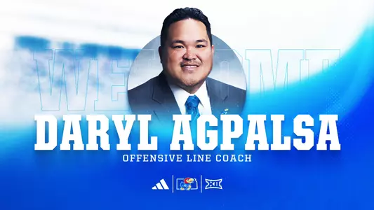 Daryl Agpalsa Introduced as Kansas Football Offensive Line Coach Image