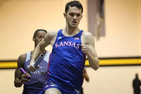 Jayhawks Finish Third at KU-KSU-WSU Triangular Image
