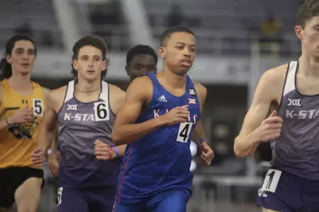 Jayhawks Finish Second at KU-KSU-WSU Triangular Image