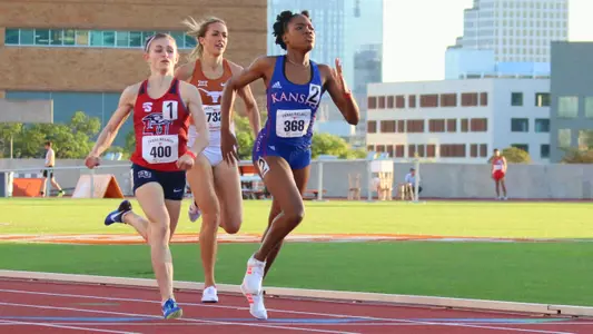 Jayhawk middle distance shines to open Texas Relays Image