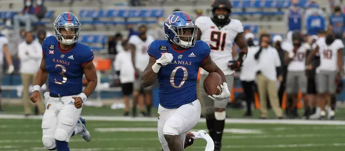 Kansas Falls to No.17/19 Oklahoma State, 47-7 Image