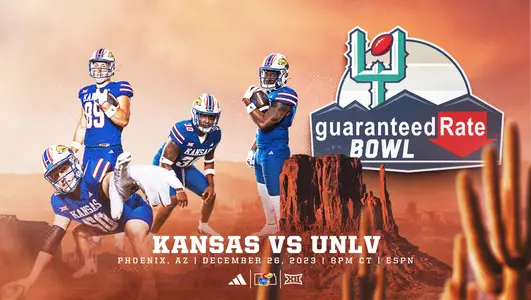 Kansas to Play UNLV in Guaranteed Rate Bowl on December 26 Image