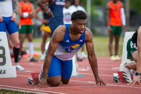 Jayhawks Split Time at LSU, Stanford and Mike Fanelli Track Classic Image