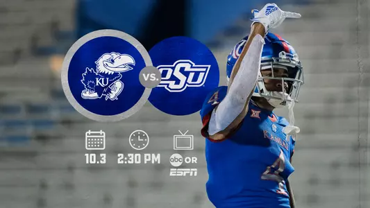 Jayhawks vs. Cowboys set for 2:30 p.m. Kickoff Image