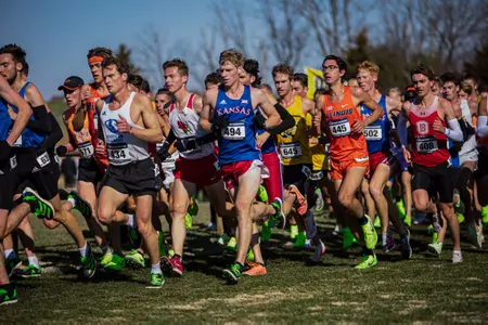 Kansas Cross Country Finishes Season at NCAA Midwest Regional Image