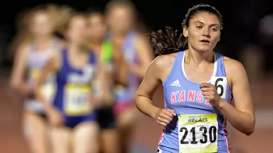 Jayhawk distance runners get Ward Haylett Invite started on Friday night Image