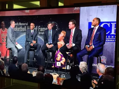 KU Coach Bill Self Receives Hall of Fame Award Image