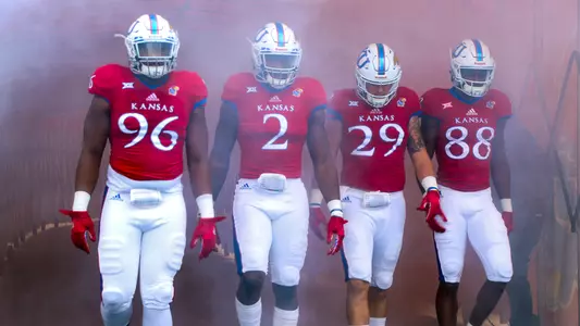 Jayhawks travel to Iowa State for first Big 12 road contest Image