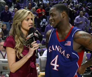 KU's Collins Hits 1,000 Career Points, Leads Jayhawks Past Iowa State Image