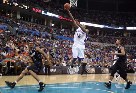 Jayhawks Take Down K-State, Will Play For Fifth Big 12 Championship Title Image