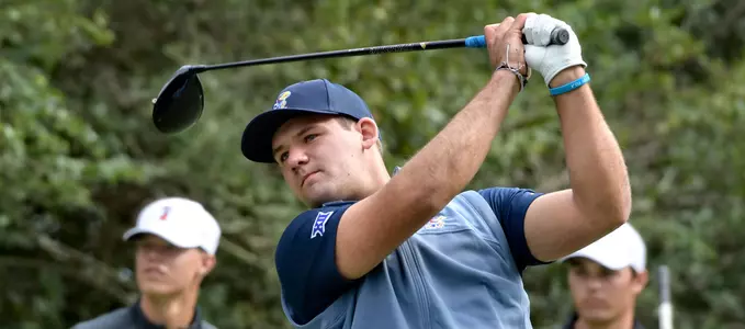 Kluver, Jayhawks Out in Front After Day 1 Image