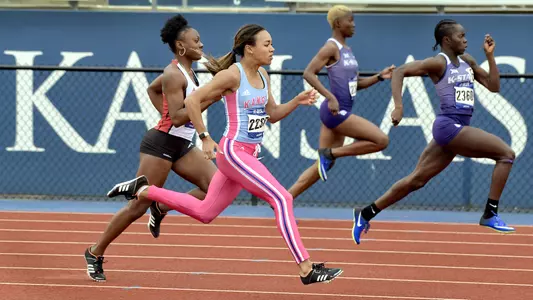Jayhawk women, Husker men snare titles on final day of 91st Kansas Relays presented by RCB Bank Image
