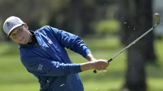 Jayhawks sit in 10th place through two rounds at Big 12 Championship Image