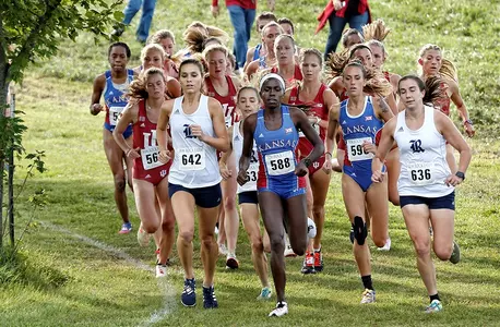 Lokedi leads Jayhawks, finishes 10th at the Pre-National Invitational Image
