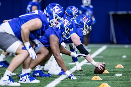 Kansas Football to Host Spring Preview at David Booth Kansas Memorial Stadium on April 9 at 1 p.m. Image