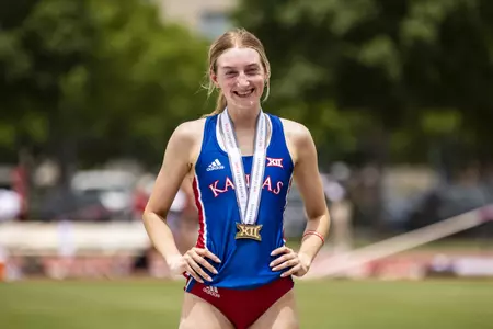 Multiple Jayhawks Claim Podium Spots on Day 2 of Big 12's Image