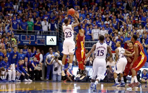 McLemore Keys No. 6 Kansas to Overtime Win, 97-89 Image