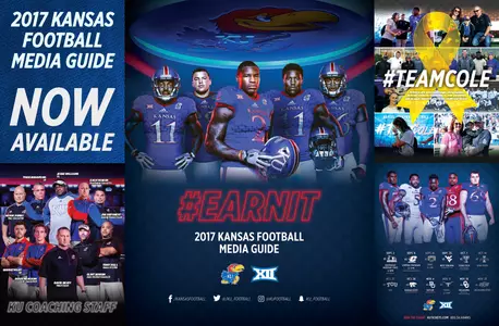 Kansas Football reveals 2017 media guide Image