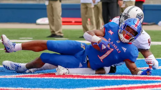 Pooka Williams Jr., named Big 12 Co-Newcomer of the Week Image