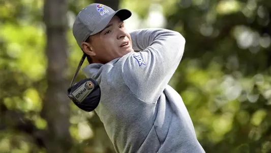 No. 36 KU finishes fourth amidst rainy day Image